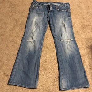 Big star sweet low boot jeans 32r x 29.5 buckle